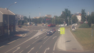 Město Přerov - Křižovatka ulic Komenského a Velké Novosady - 1.7.2025 v 09:45