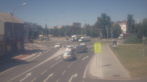Město Přerov - Křižovatka ulic Komenského a Velké Novosady - 1.7.2025 v 10:45
