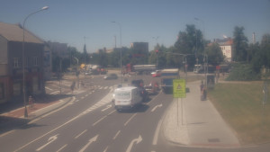 Město Přerov - Křižovatka ulic Komenského a Velké Novosady - 1.7.2025 v 11:45