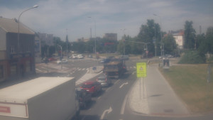 Město Přerov - Křižovatka ulic Komenského a Velké Novosady - 3.7.2025 v 10:45