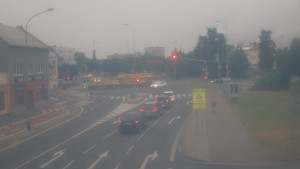 Město Přerov - Křižovatka ulic Komenského a Velké Novosady - 7.7.2025 v 06:15