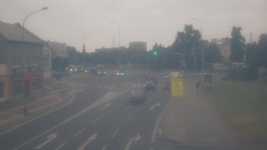Město Přerov - Křižovatka ulic Komenského a Velké Novosady - 7.7.2025 v 06:32