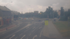 Město Přerov - Křižovatka ulic Komenského a Velké Novosady - 7.7.2025 v 07:02