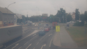 Město Přerov - Křižovatka ulic Komenského a Velké Novosady - 7.7.2025 v 08:02