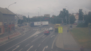 Město Přerov - Křižovatka ulic Komenského a Velké Novosady - 7.7.2025 v 09:45