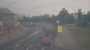Město Přerov - Křižovatka ulic Komenského a Velké Novosady - 7.7.2025 v 10:45