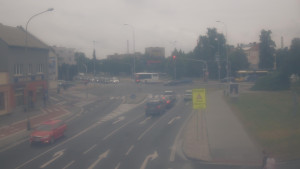 Město Přerov - Křižovatka ulic Komenského a Velké Novosady - 7.7.2025 v 14:45