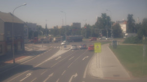Město Přerov - Křižovatka ulic Komenského a Velké Novosady - 15.8.2025 v 11:45