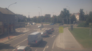 Město Přerov - Křižovatka ulic Komenského a Velké Novosady - 15.8.2025 v 12:45