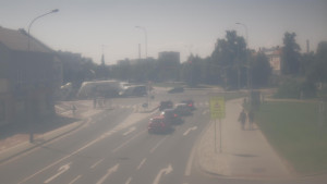 Město Přerov - Křižovatka ulic Komenského a Velké Novosady - 15.8.2025 v 13:45
