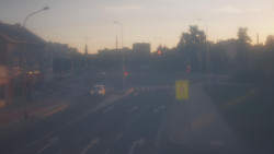 Křižovatka ulic Komenského a Velké Novosady