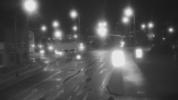 Křižovatka ulic Komenského a Velké Novosady