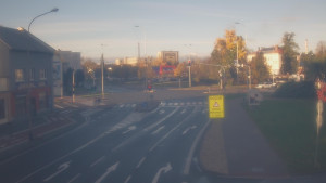 Město Přerov - Křižovatka ulic Komenského a Velké Novosady - 28.10.2025 v 07:45 Město Přerov - Křižovatka ulic Komenského a Velké Novosady - 28.10.2025 v 07:45