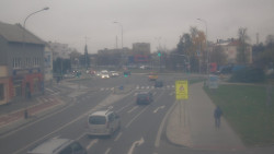 Křižovatka ulic Komenského a Velké Novosady