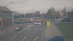 Křižovatka ulic Komenského a Velké Novosady