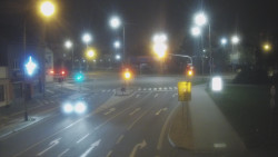 Křižovatka ulic Komenského a Velké Novosady