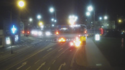 Křižovatka ulic Komenského a Velké Novosady