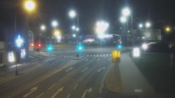 Křižovatka ulic Komenského a Velké Novosady