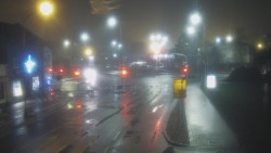 Křižovatka ulic Komenského a Velké Novosady