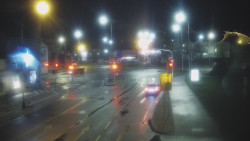 Křižovatka ulic Komenského a Velké Novosady