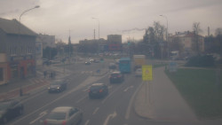 Křižovatka ulic Komenského a Velké Novosady