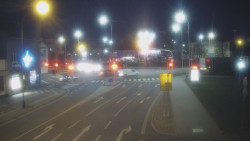 Křižovatka ulic Komenského a Velké Novosady