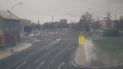 Křižovatka ulic Komenského a Velké Novosady