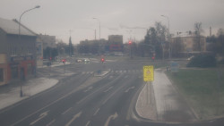 Křižovatka ulic Komenského a Velké Novosady