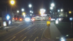 Křižovatka ulic Komenského a Velké Novosady