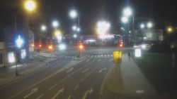 Křižovatka ulic Komenského a Velké Novosady