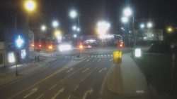 Křižovatka ulic Komenského a Velké Novosady