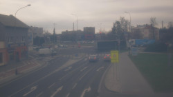 Křižovatka ulic Komenského a Velké Novosady