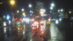 Křižovatka ulic Komenského a Velké Novosady