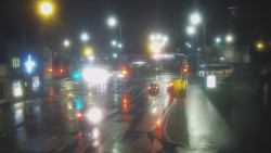 Křižovatka ulic Komenského a Velké Novosady