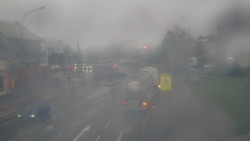 Křižovatka ulic Komenského a Velké Novosady