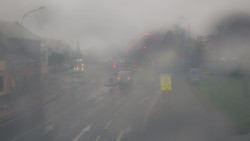 Křižovatka ulic Komenského a Velké Novosady