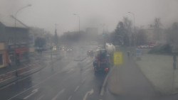 Křižovatka ulic Komenského a Velké Novosady