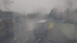 Křižovatka ulic Komenského a Velké Novosady