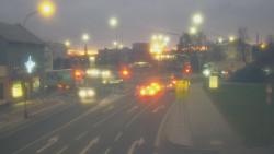 Křižovatka ulic Komenského a Velké Novosady