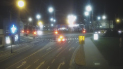 Křižovatka ulic Komenského a Velké Novosady