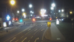 Křižovatka ulic Komenského a Velké Novosady