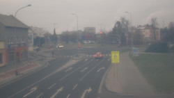 Křižovatka ulic Komenského a Velké Novosady