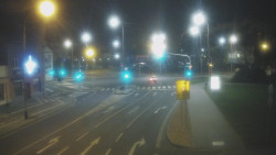 Křižovatka ulic Komenského a Velké Novosady