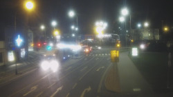 Křižovatka ulic Komenského a Velké Novosady