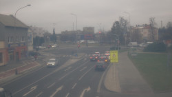 Křižovatka ulic Komenského a Velké Novosady