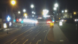 Křižovatka ulic Komenského a Velké Novosady