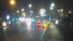 Křižovatka ulic Komenského a Velké Novosady