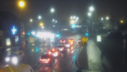 Křižovatka ulic Komenského a Velké Novosady