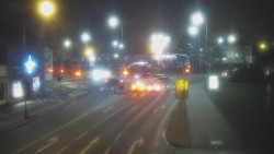 Křižovatka ulic Komenského a Velké Novosady