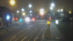 Křižovatka ulic Komenského a Velké Novosady